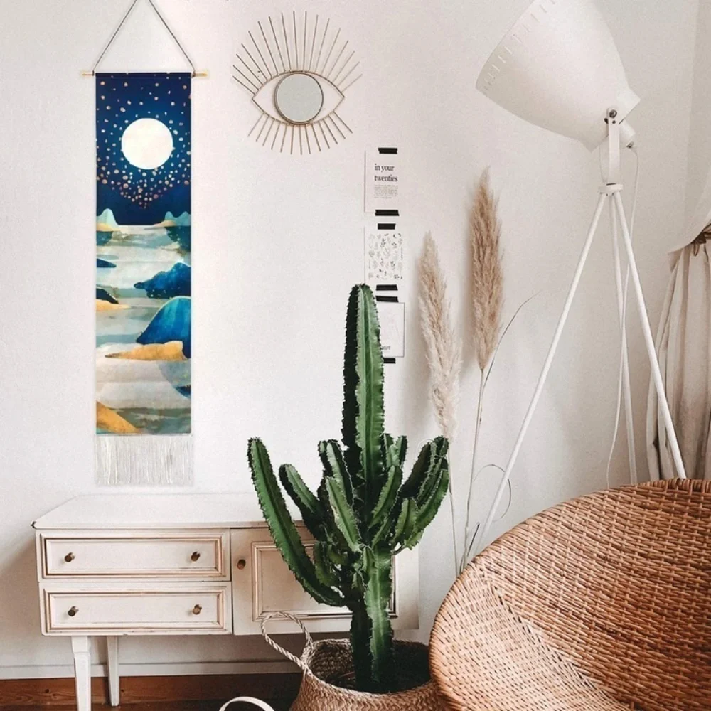 Boho Starry Sky Forest Nature Art Dorm/Home Deco
